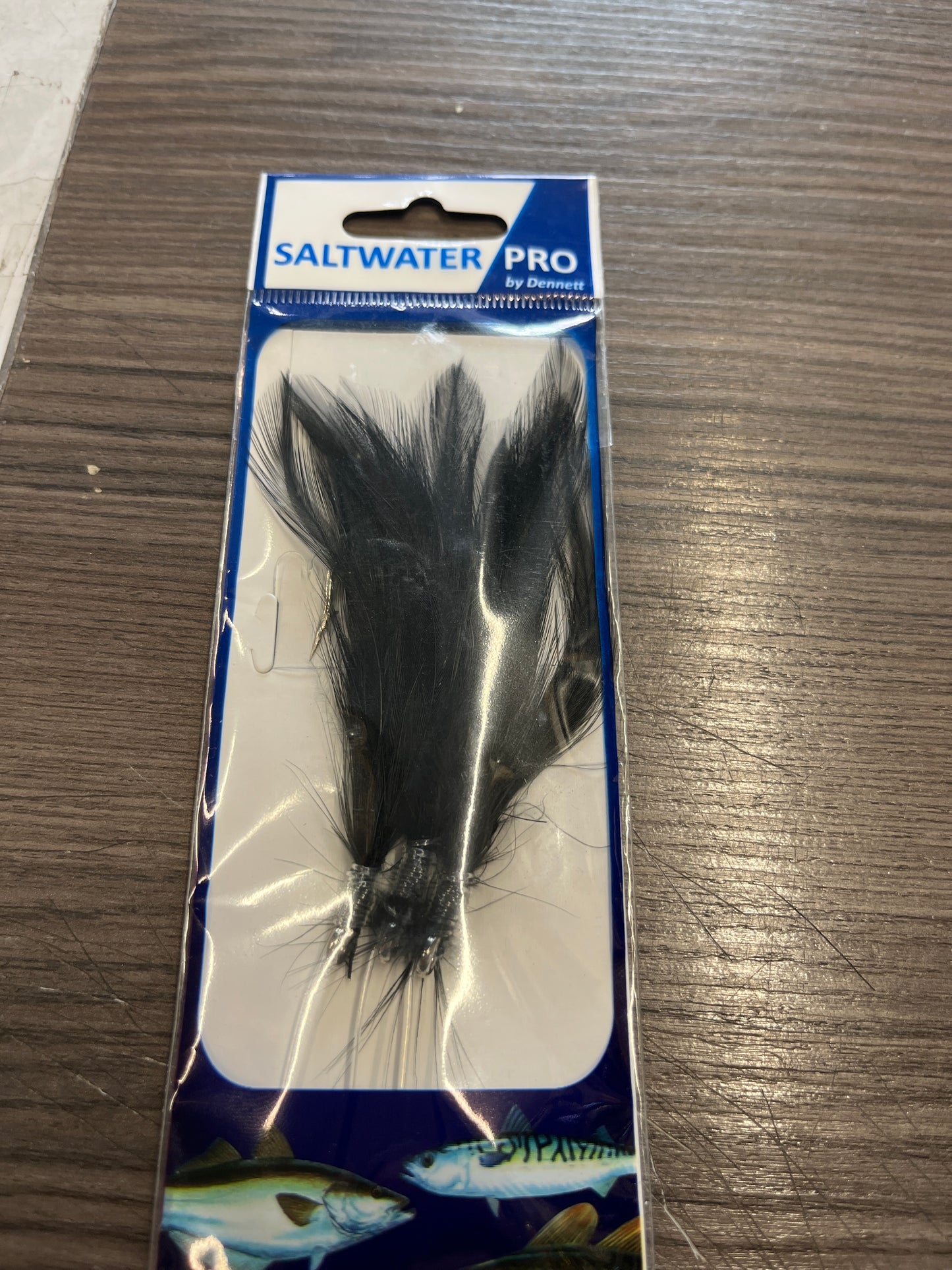 Saltwater pro 3hk black feather