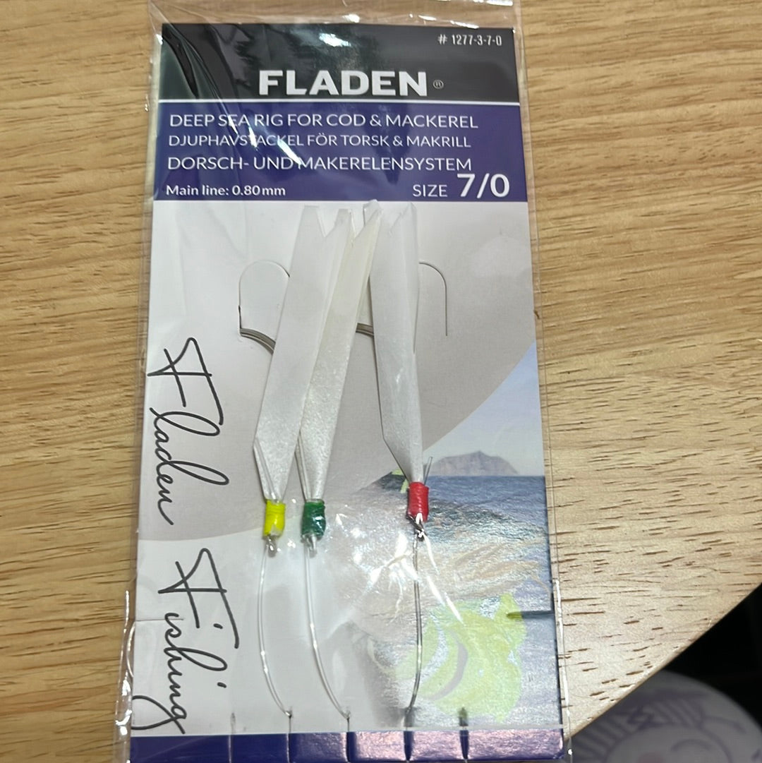 FLADEN Maximus Straight Sea Hooks - Silver, Size 3/0 - Foto 7
