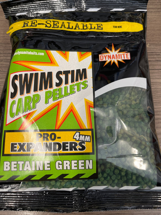 Dynamite Swim Stim carp pellets