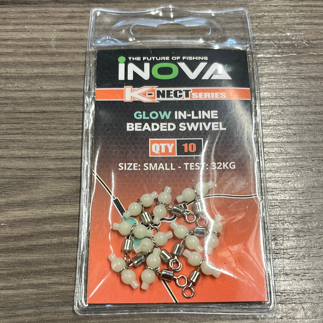 Inova Glow in-line Beaded Swivel