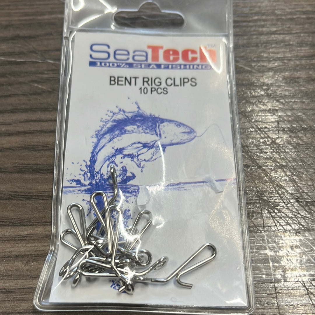 SeaTech Bent Rig Clips x10 – AD Tackle
