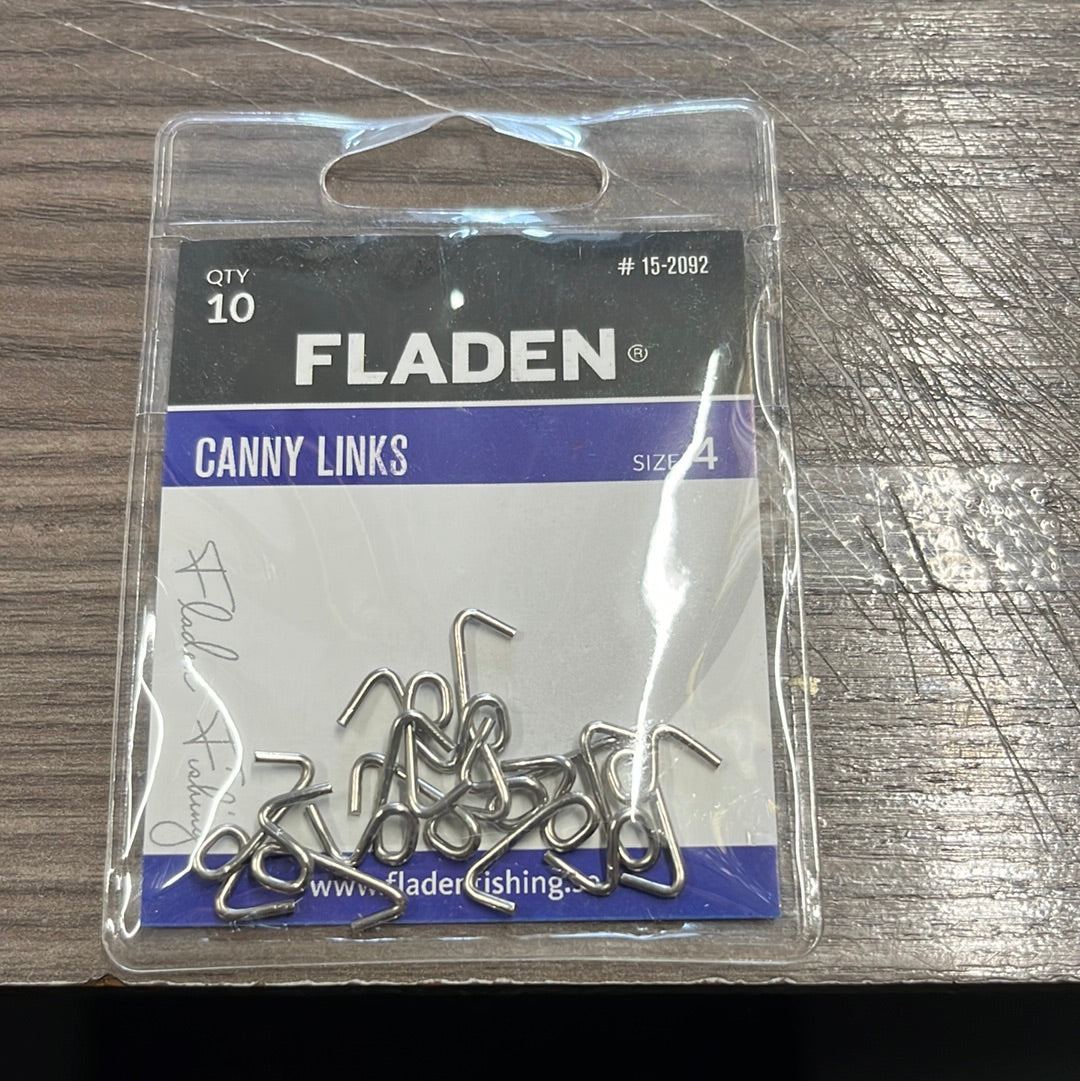 Fladen Canny Links x10 Size 4