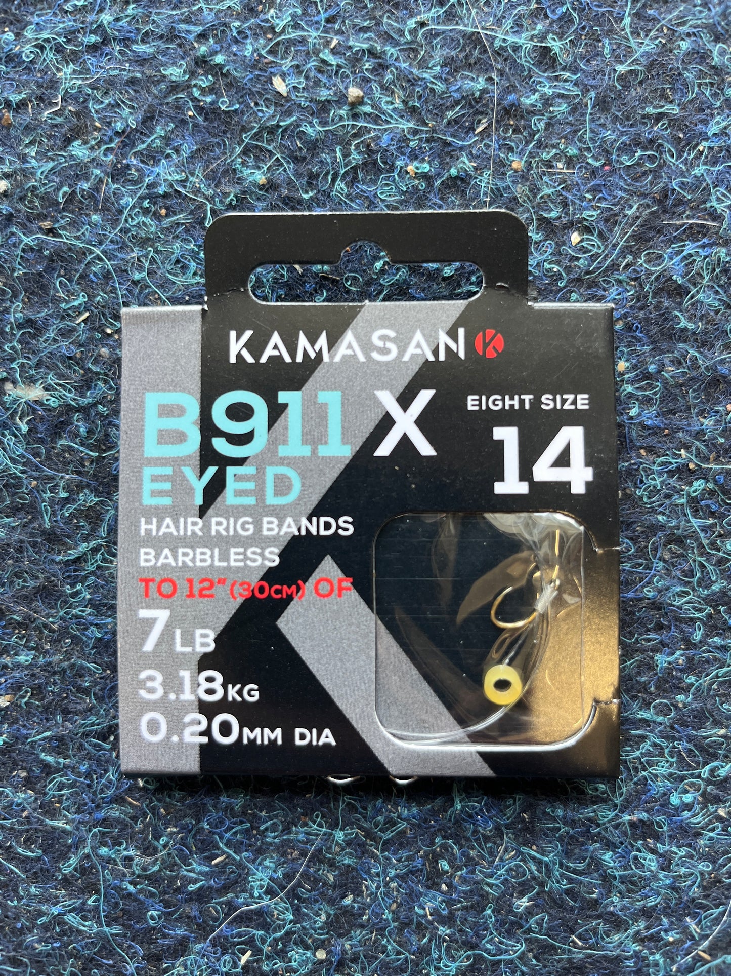 Kamasan B911 x eyed Hair Rig Bands