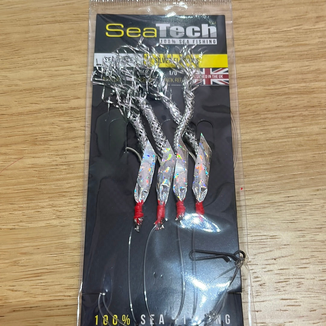 SeaTech Sea Trace Silver Flash 4s