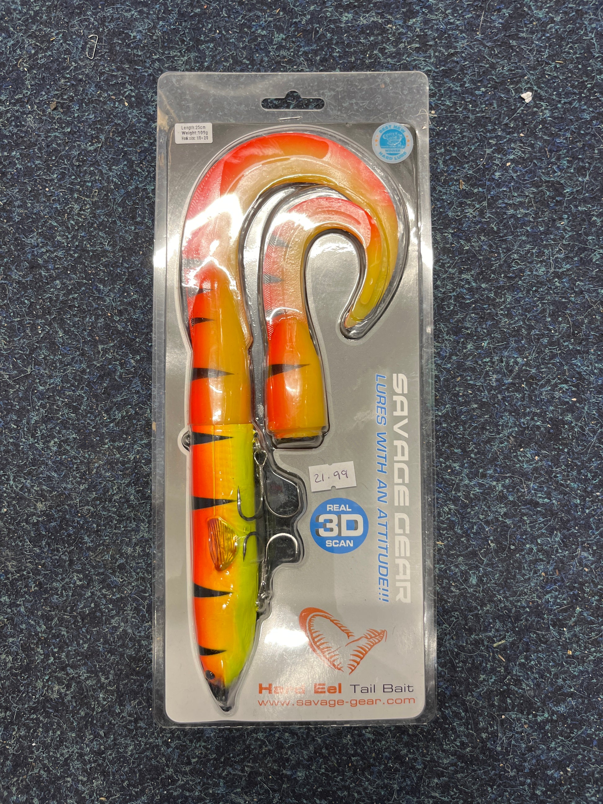 3d hard eel savage gear Savage Gear Hard Eel Tail Bait