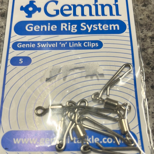 Gemini Swivel n Link Clip x5