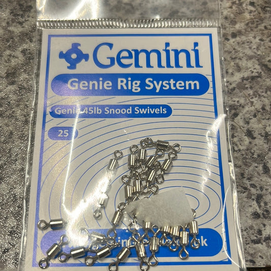 Gemini 45lb Snood Swivels x25