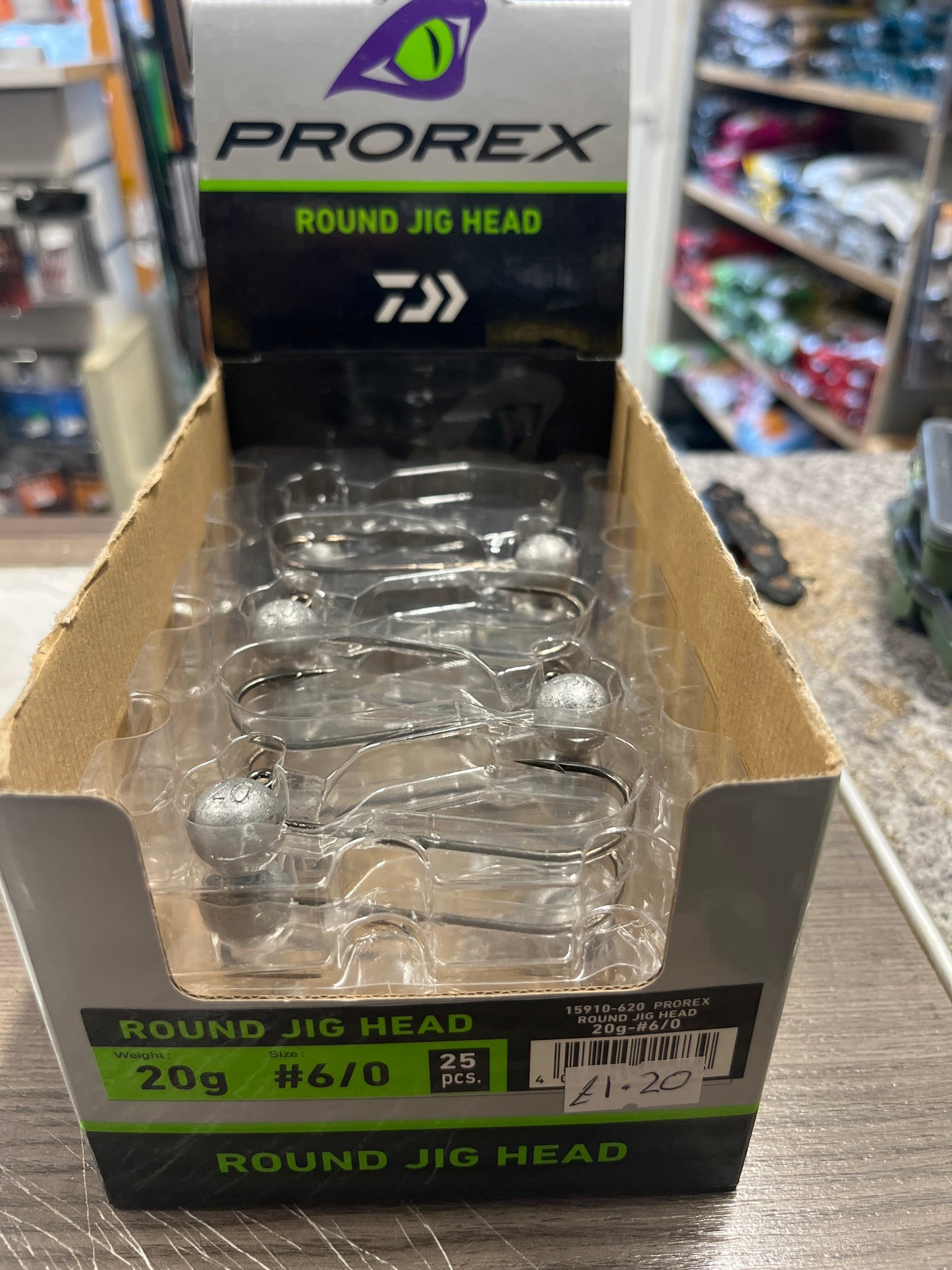 Daiwa Prorex Round Jig Head