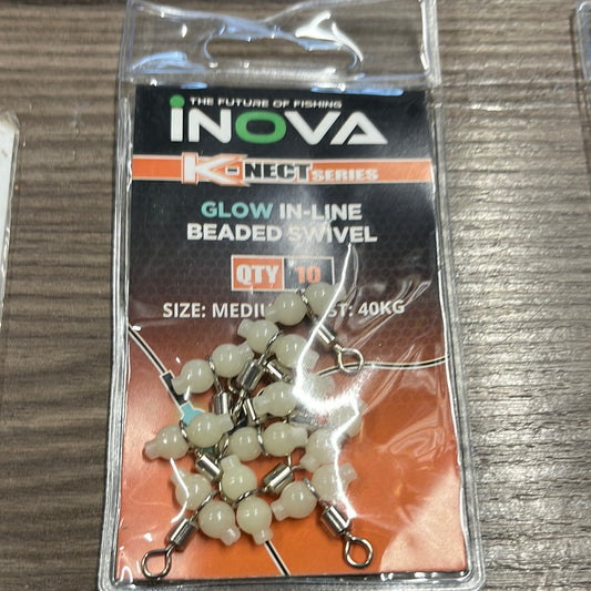 Inova Glow in-line Beaded Swivel