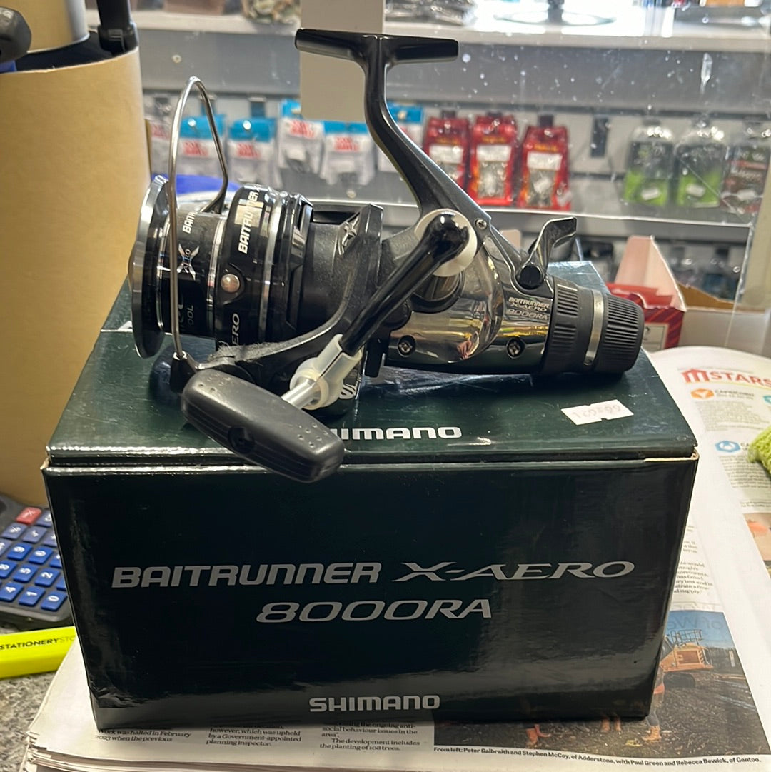 Shimano Baitrunner X-Aero 8000RA Reel