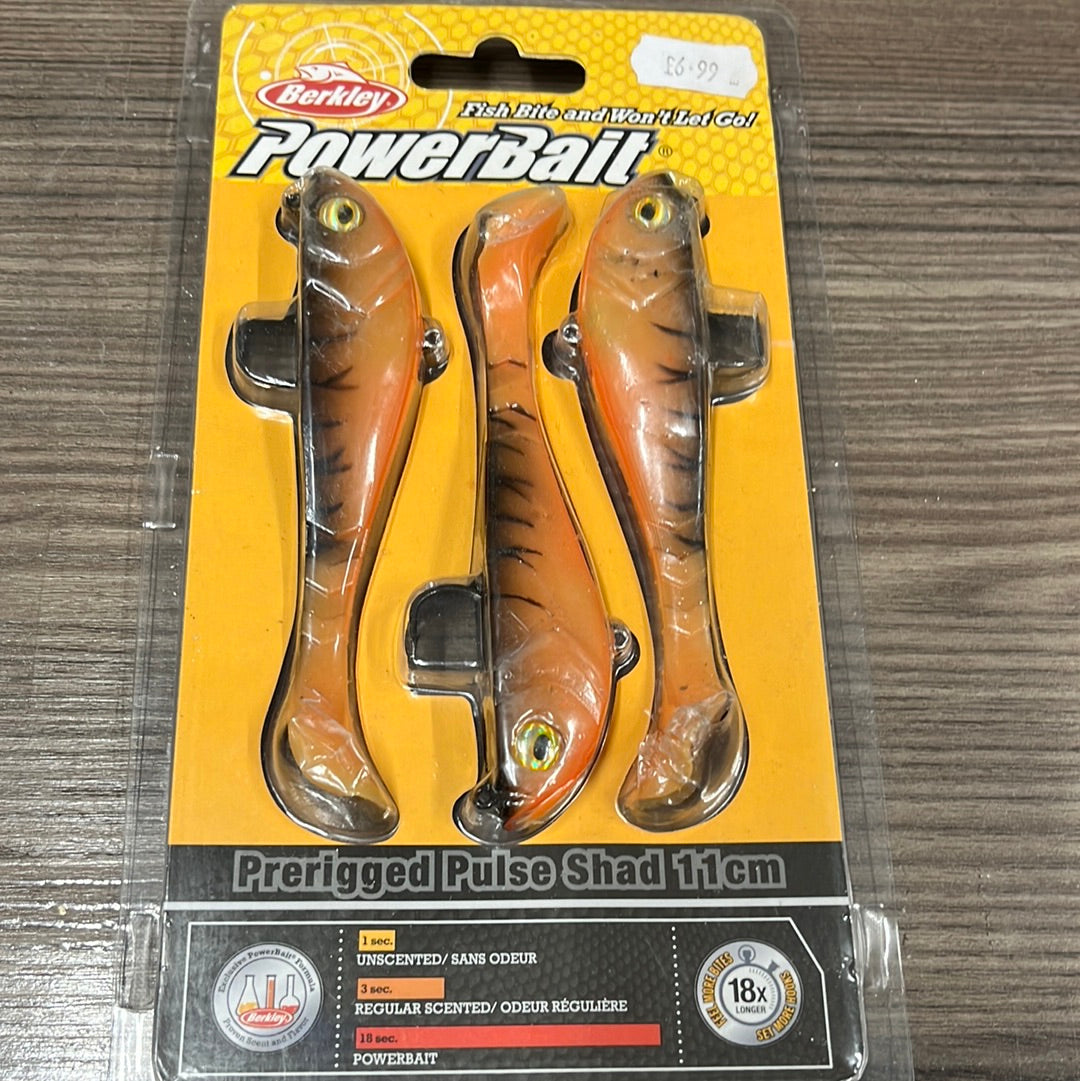 Powerbait prerigged pulse shad Berkley