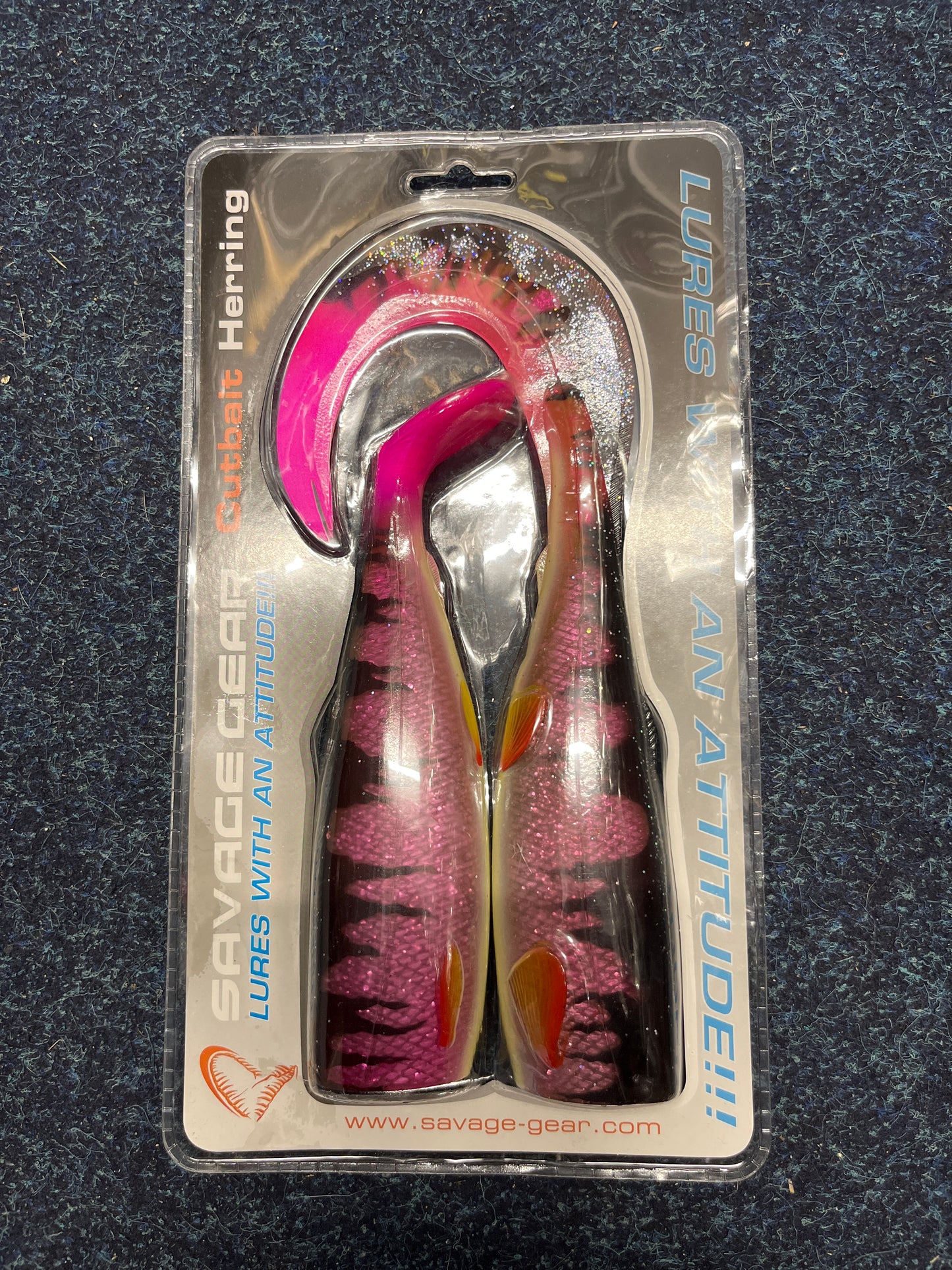 Savage Gear LB Cutbait Herring: 25cm 2pc 69-Mama Rosa (Glow +UV)