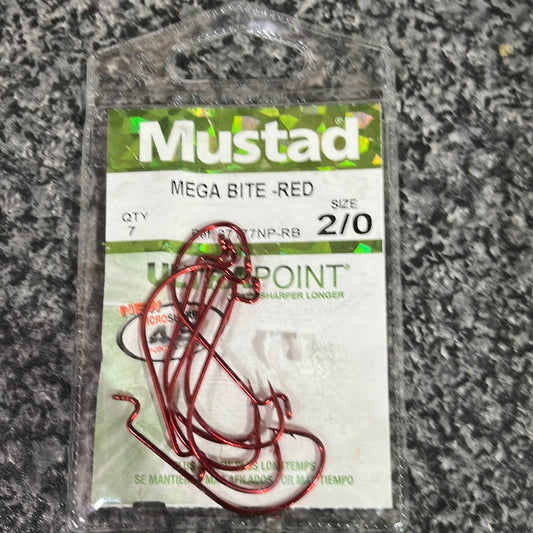 Mustad Mega Bite Red