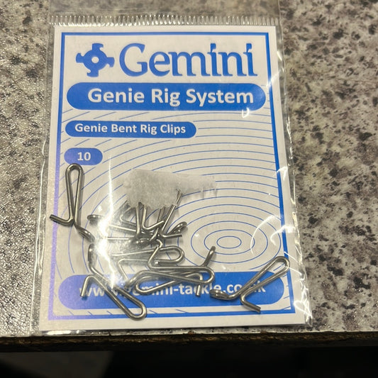 Gemini Bent Rig Clips x10