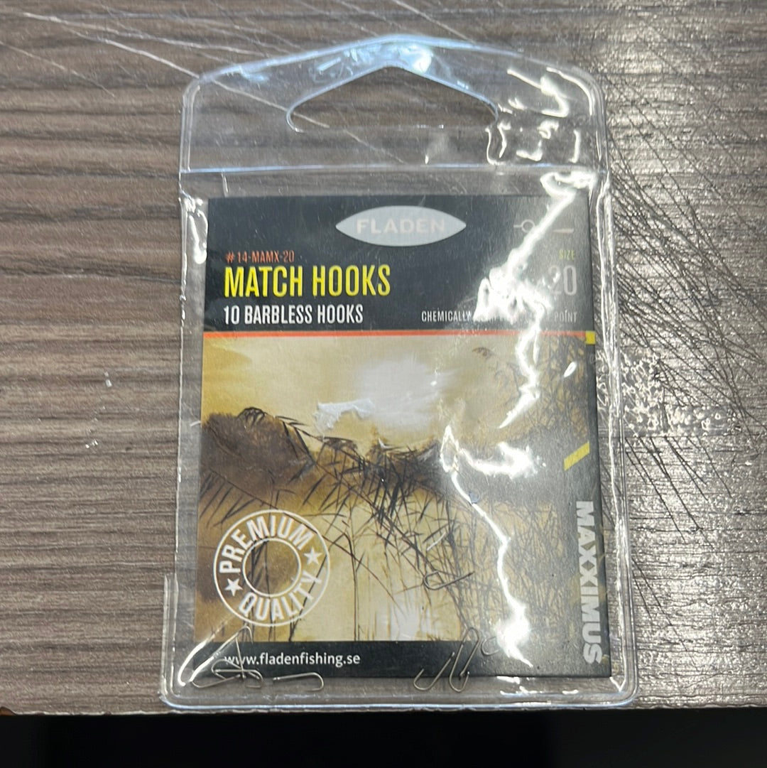 Fladen Match Hooks