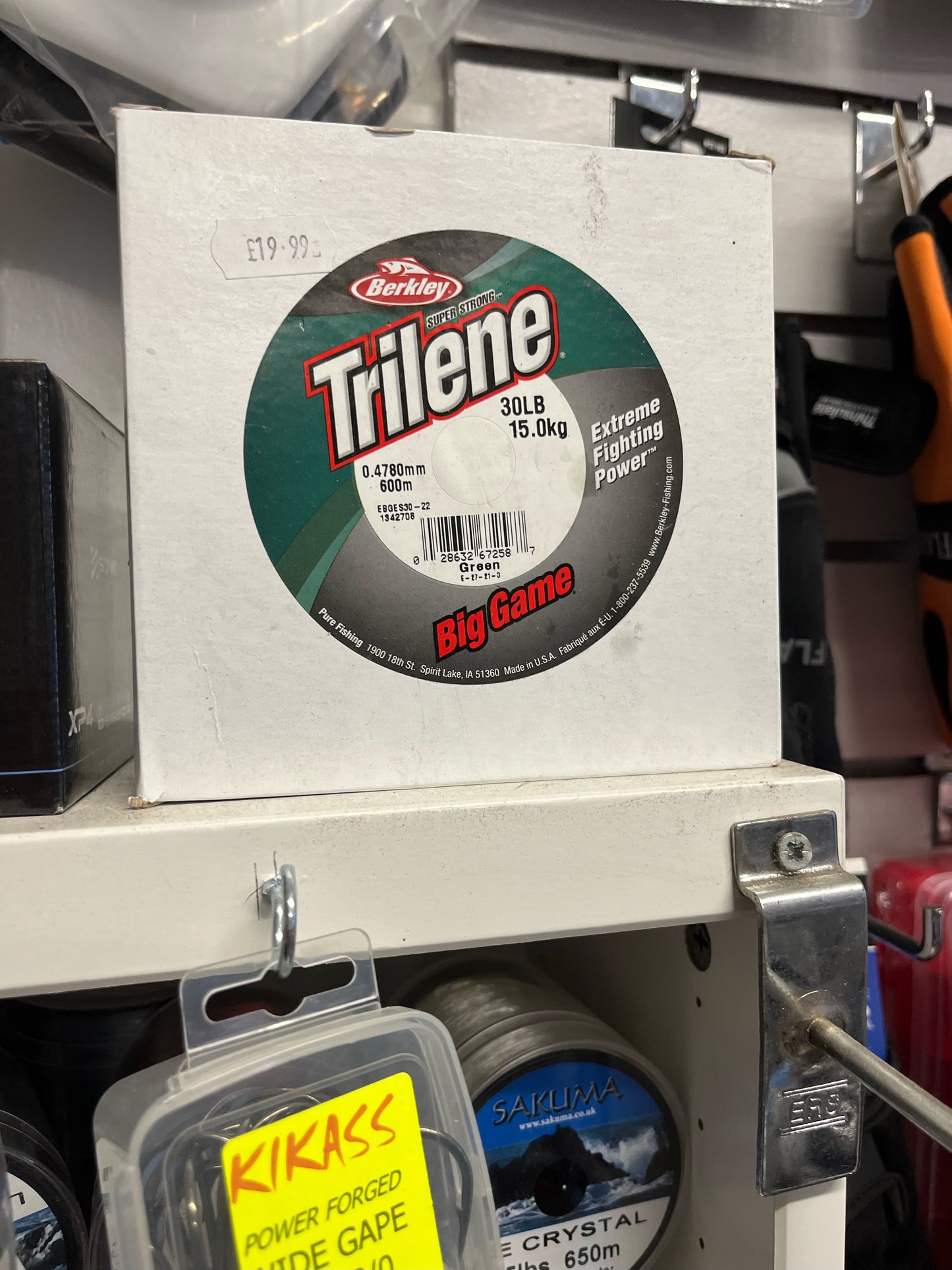 mono line trilene 30lb 600m